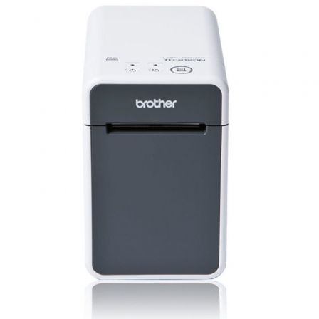 Brother TD-2125NWB Impresora Térmica de Etiquetas y Tickets, Blanco/Negro